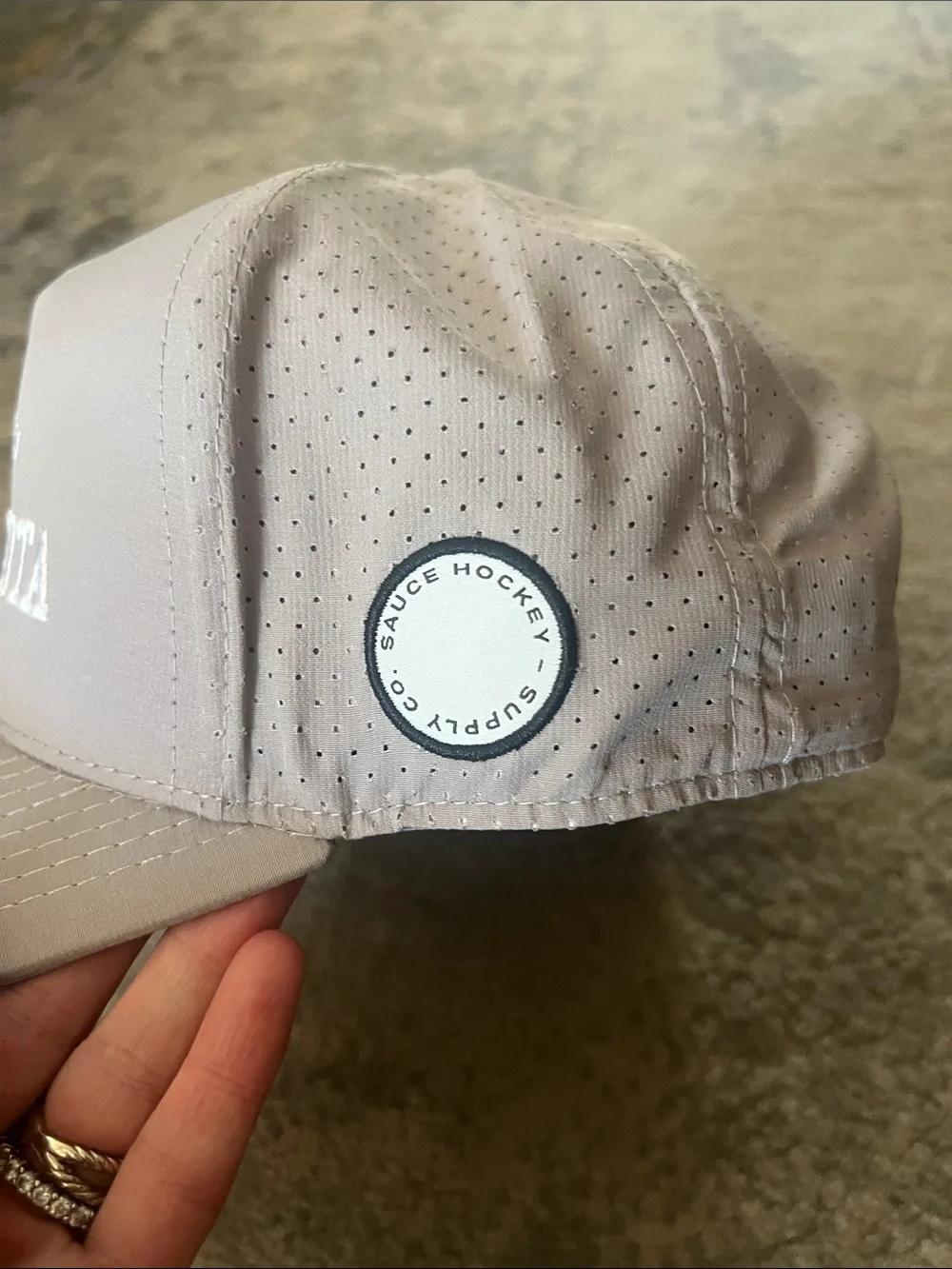 Made in Minnesota Gray Performance Trucker Hat